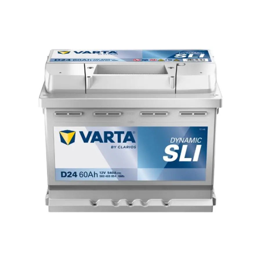 Akumuliatorius 60 Ah 540 A EN 12V VARTA BD D24