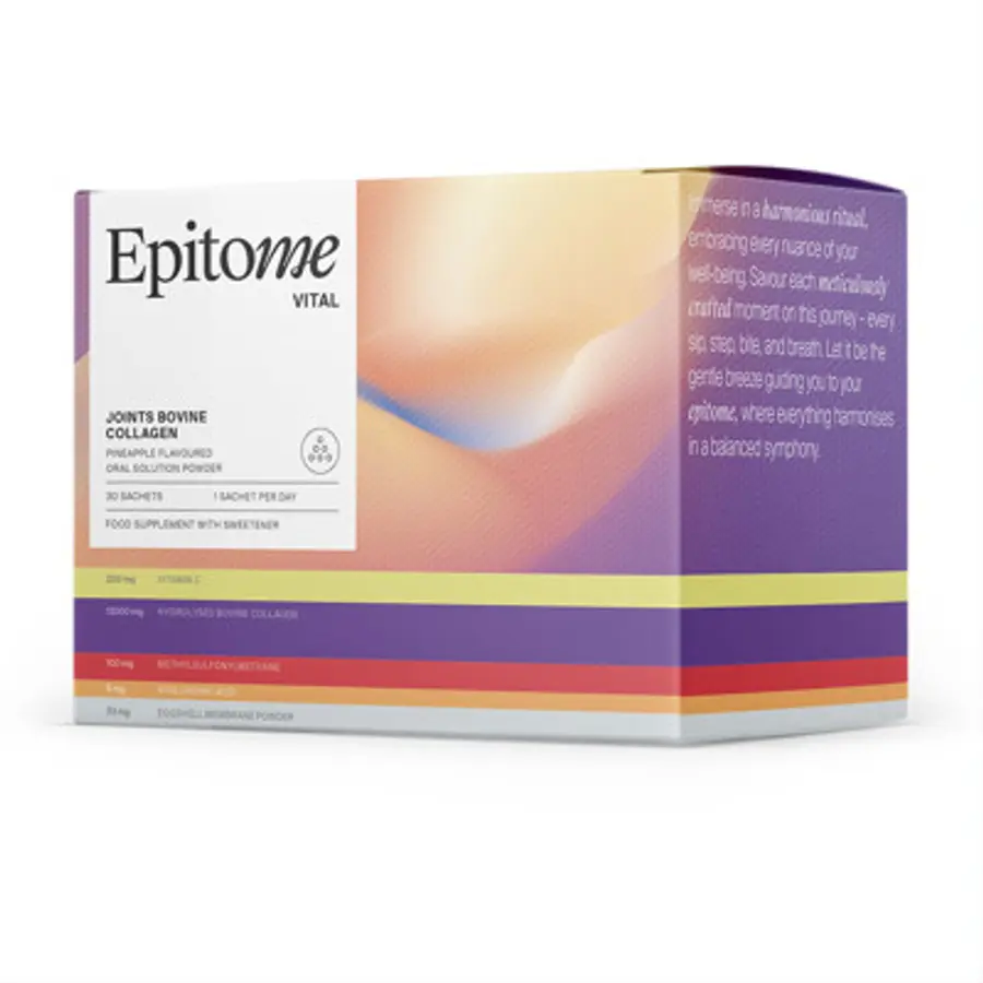 EPITOME VITAL JOINTS BOVINE COLLAGEN, 12.000 mg, 30 paketėlių miltelių