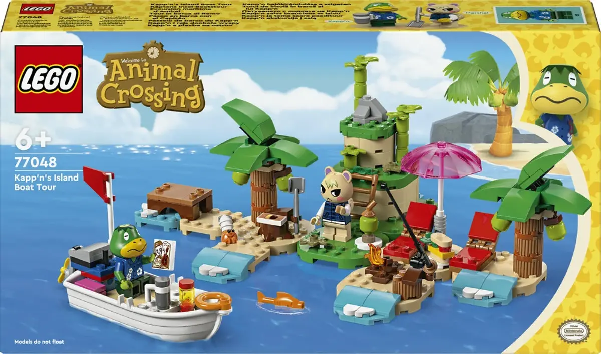 LEGO® Animal Crossing™ Kapp'n ekskursija į salą