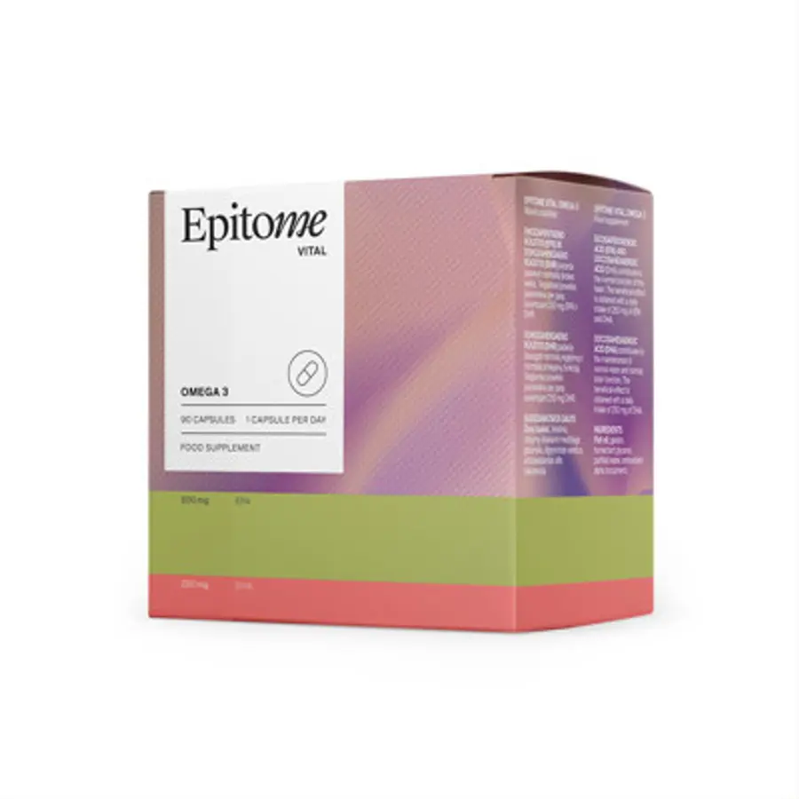 EPITOME VITAL OMEGA-3 750 mg EPR+DHR, 90 minkštųjų kapsulių