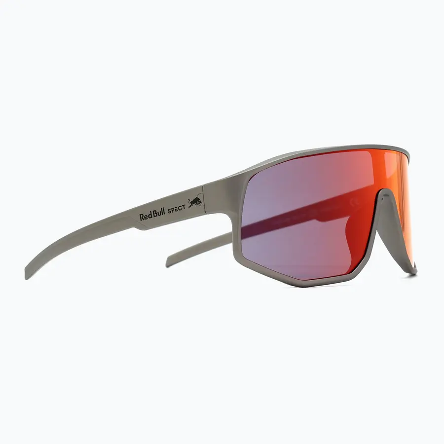 Akiniai nuo saulės Red Bull SPECT Dash grey/brown with red purple mirror