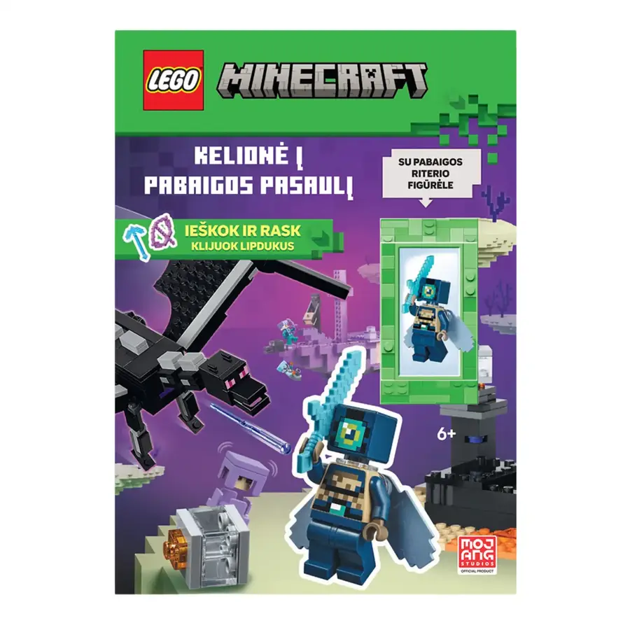 LEGO Minecraft: Kelionė į Pabaigos pasaulį knyga - 4,13 €