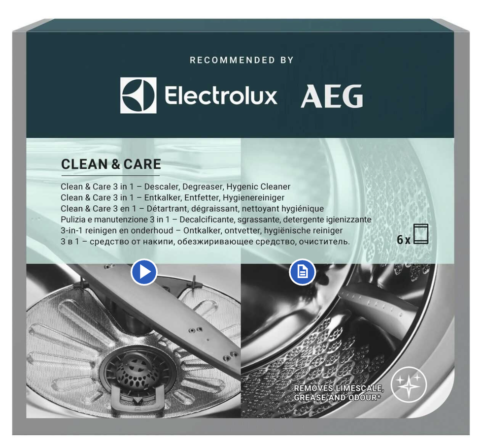 Indaplovių ploviklis Electrolux, 6 vnt.