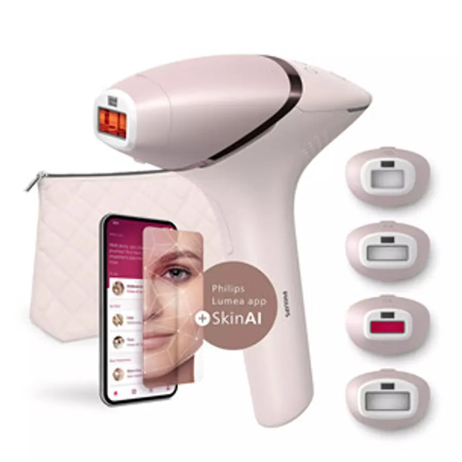 Philips Lumea IPL 9900, SenseIQ, rožinis - Fotoepiliatorius