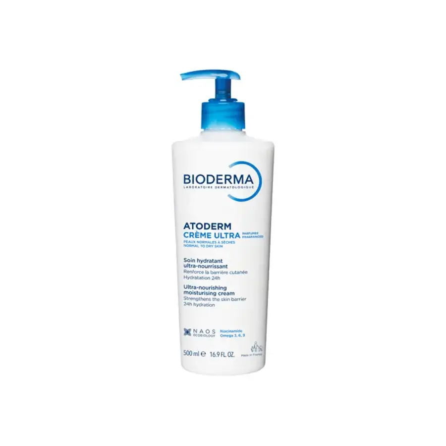 BIODERMA kremas normaliai, sausai odai ATODERM CREME ULTRA, 500 ml